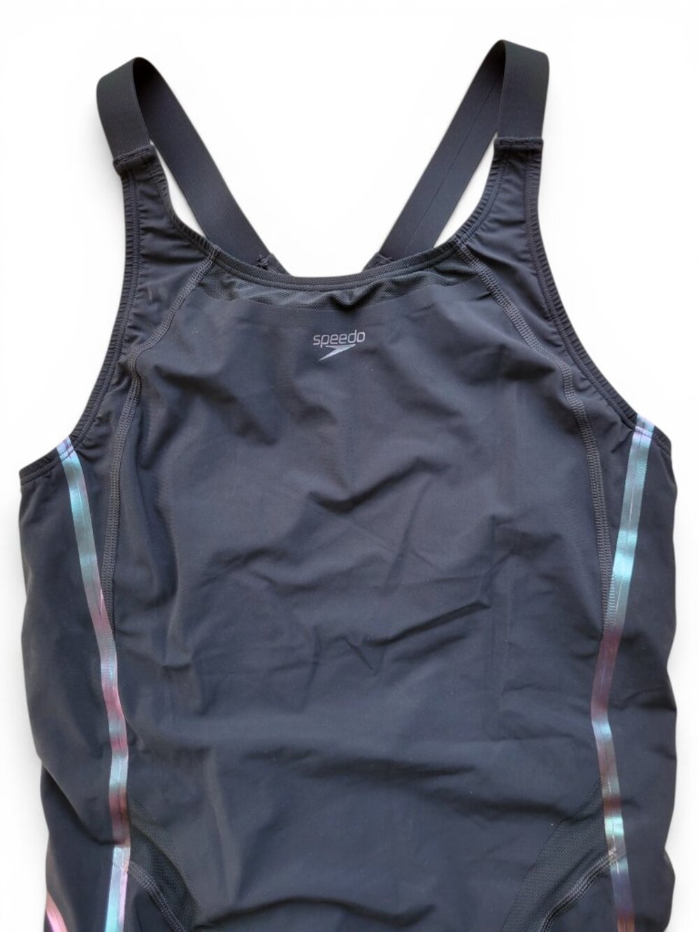 Speedo Power Plus LZR One Piece Legsuit Swimsuit in Black - Picture 5 of 16